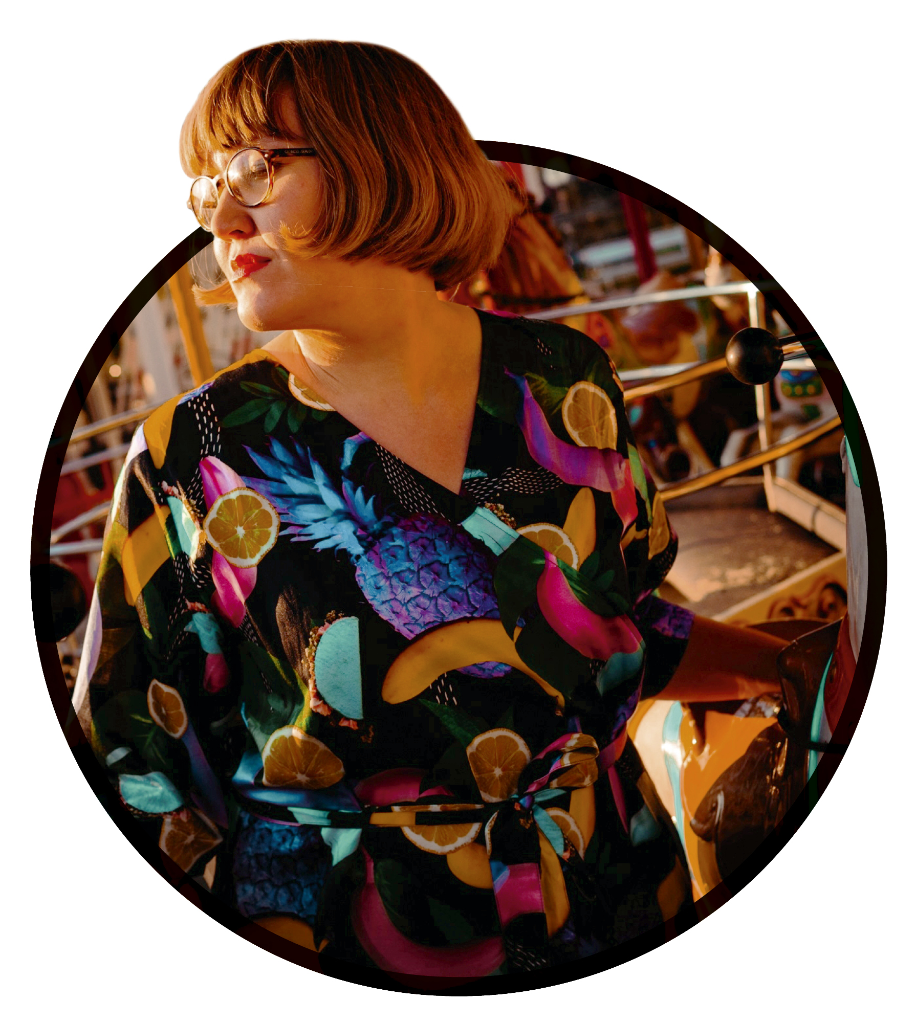 Elsa Vähänen on 29-vuotias tamperelainen, joka ­työskentelee sisällöntuottajana Särkänniemessä.