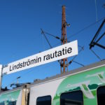 Junalla voi puksuttaa vastuullisten yritysten mukaan nimettyjä reittejä – Kiertotalouden edelläkävijät Lindström ja Relove saivat oman nimikkojunaosuuden