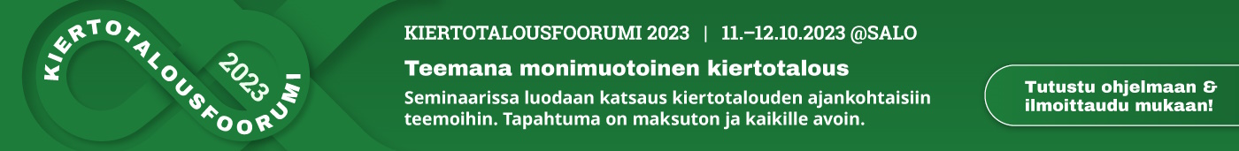 Kiertotalousfoorumi 11.-12.10.23 Salo